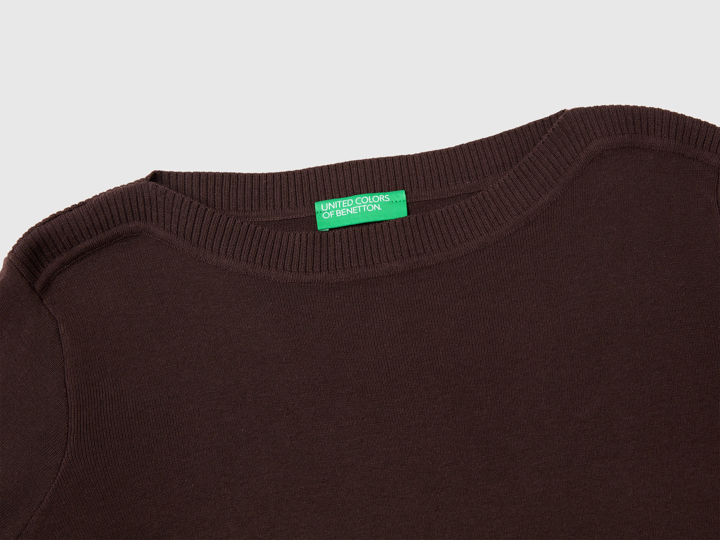 Brown sweater with boat neck - ucb_image_DS1