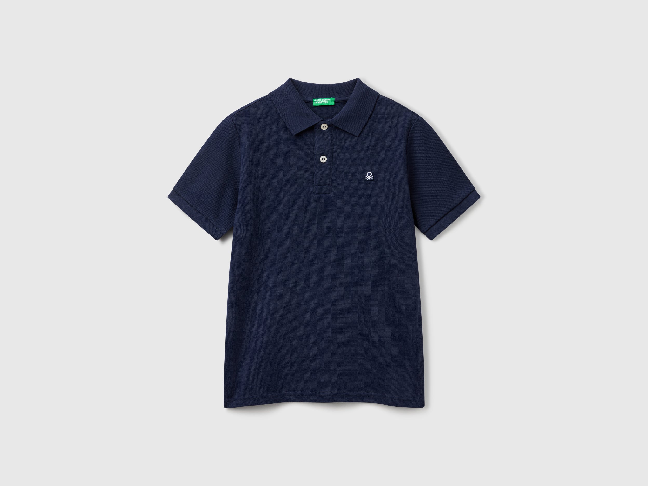 Slim fit polo in pure cotton - ucb_image_FS