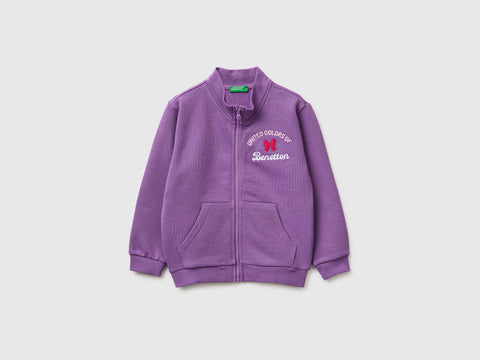 Zip-up sweatshirt with print - ucb_image_FS