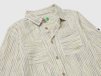 Striped linen blend shirt - ucb_image_DS1