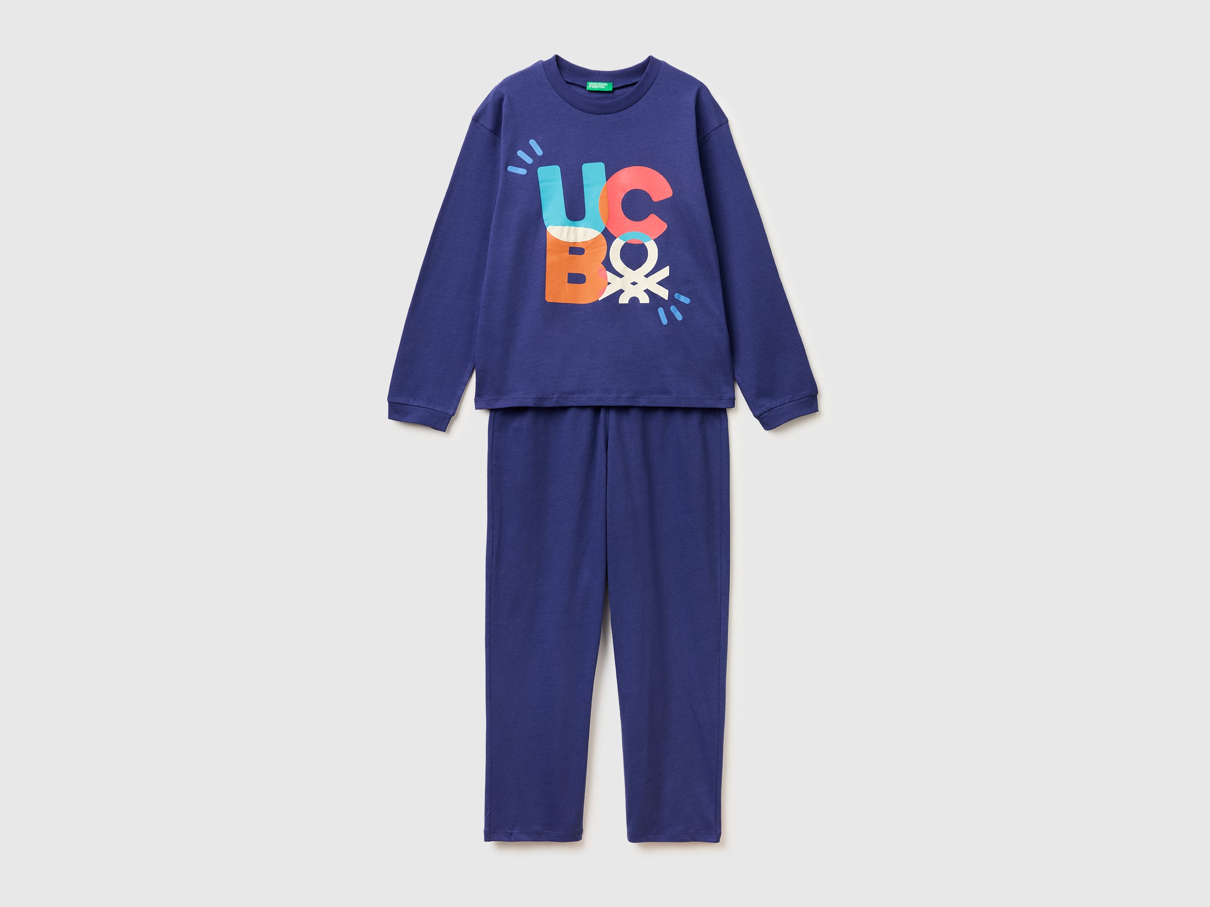 Soft pyjamas with logo print - ucb_image_FS