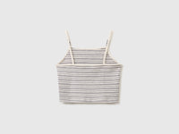 Striped tank top with beads - ucb_image_BS