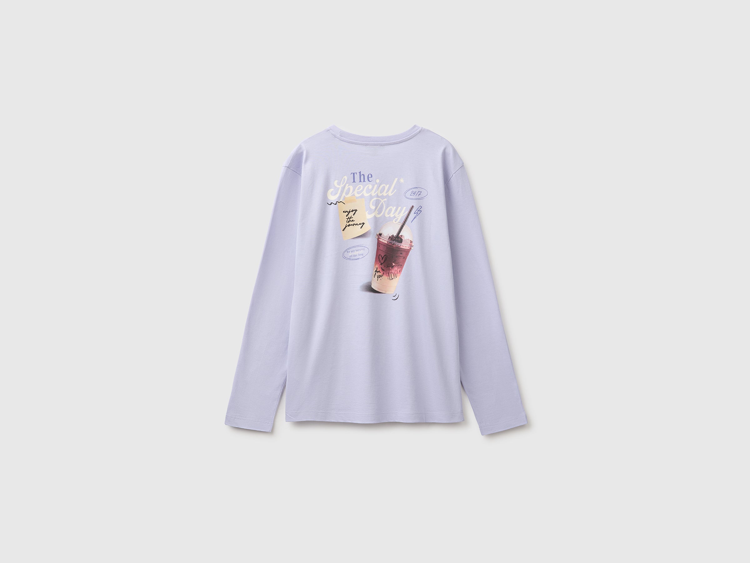 T-shirt em algodão orgânico com bordado - ucb_image_BS