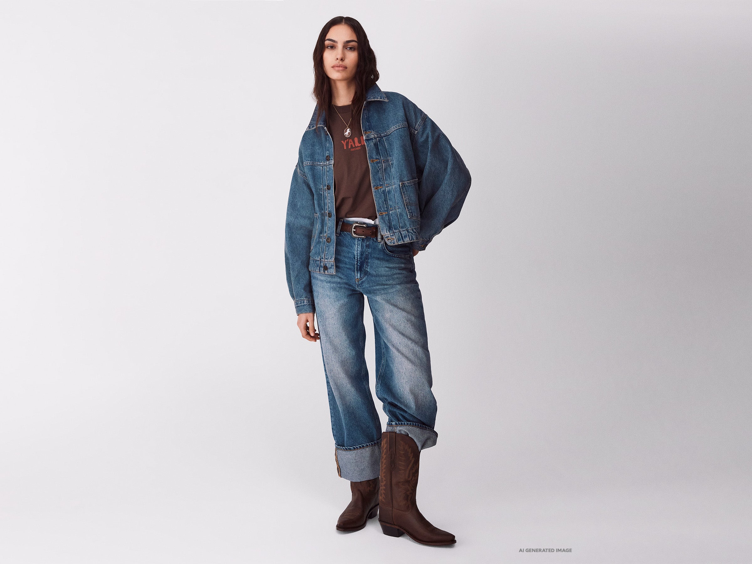Blusão em denim vintage - ucb_image_FY