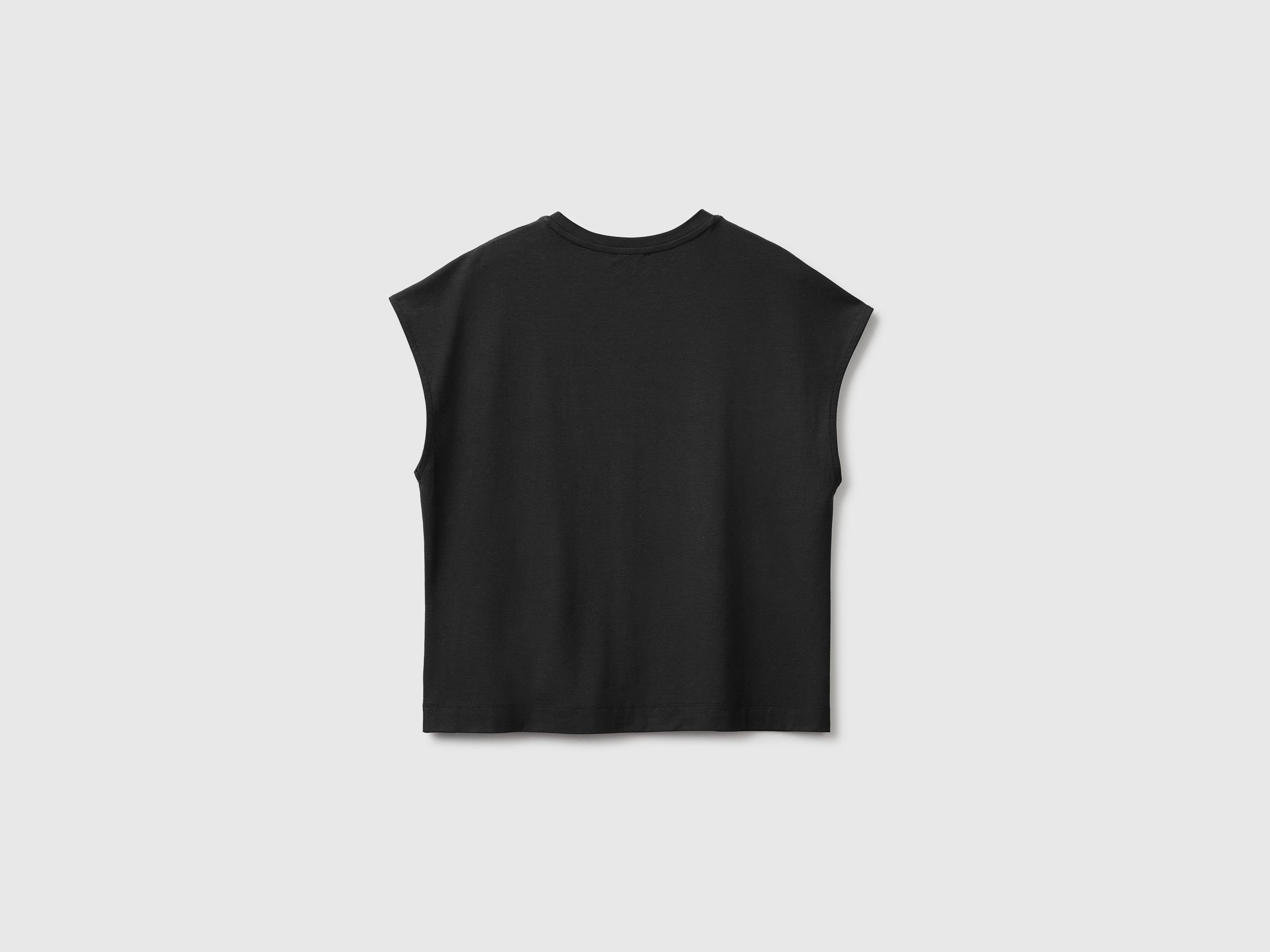 T-shirt em mistura de viscose de bambu - ucb_image_BS