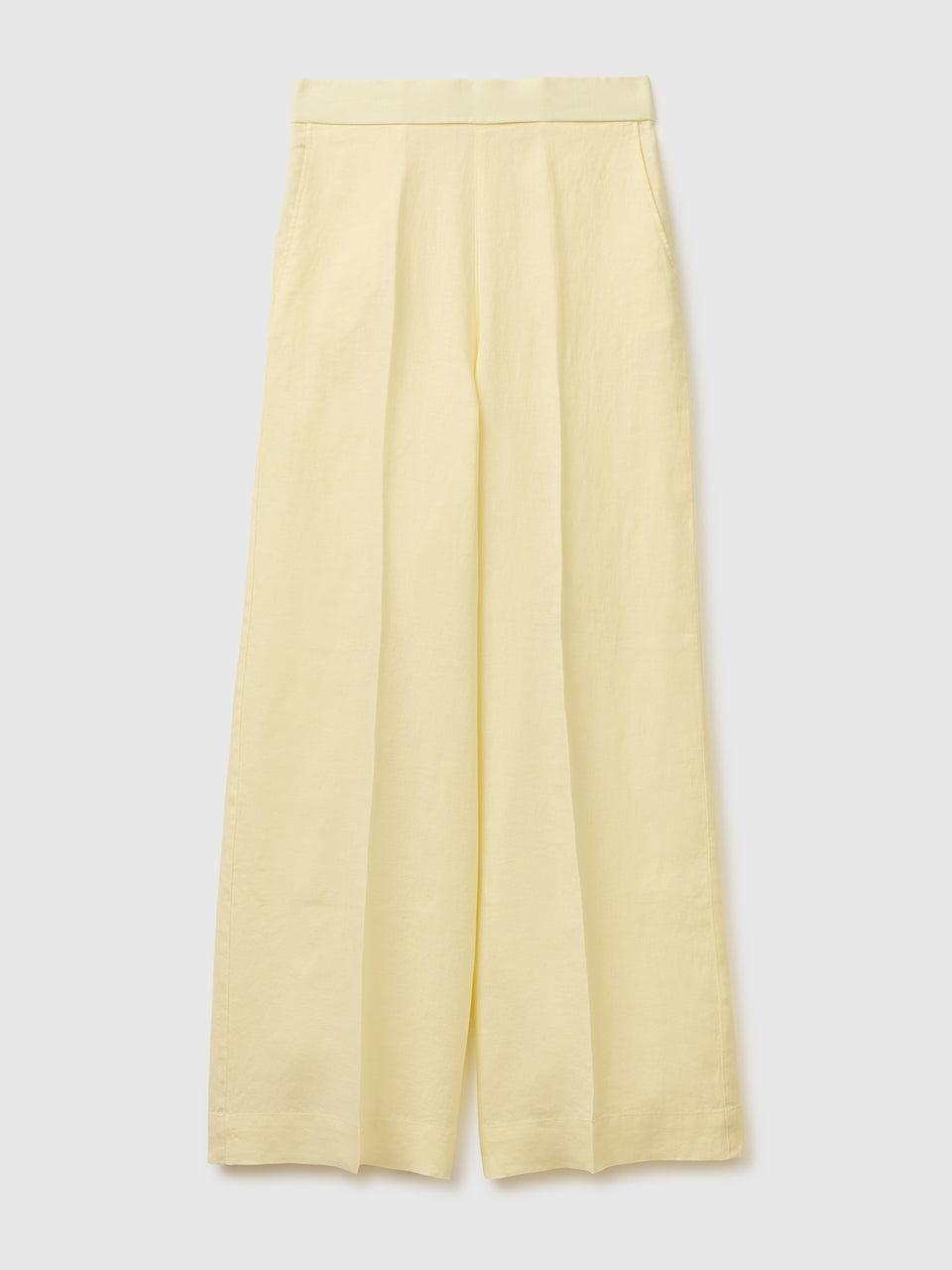 Palazzo trousers in pure linen - ucb_image_FS