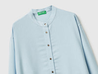 Blusa às riscas com gola coreana - ucb_image_DS1