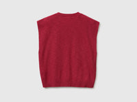 Sleeveless linen blend sweater - ucb_image_BS