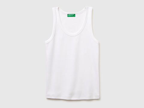 Wide-neck ribbed tank top - ucb_image_FS