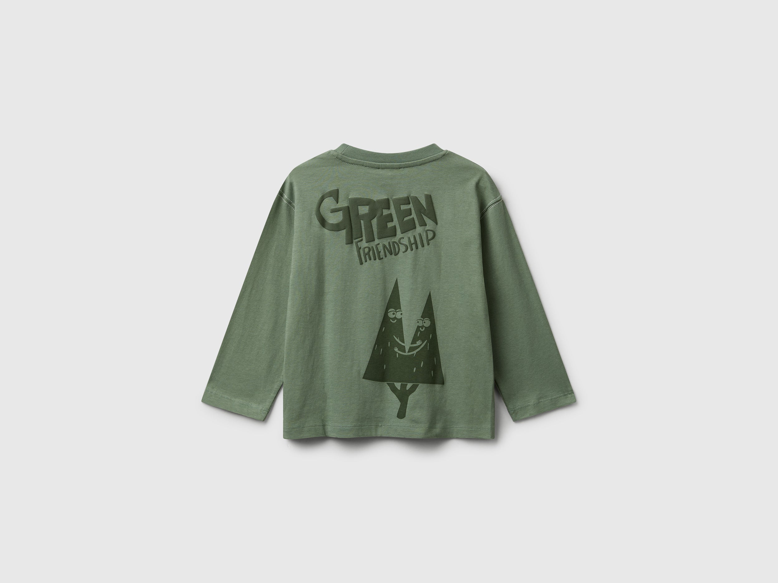 T-shirt de manga comprida com estampa espessa - ucb_image_BS