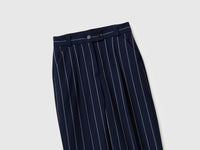 Carrot-fit pinstriped trousers - ucb_image_DS1