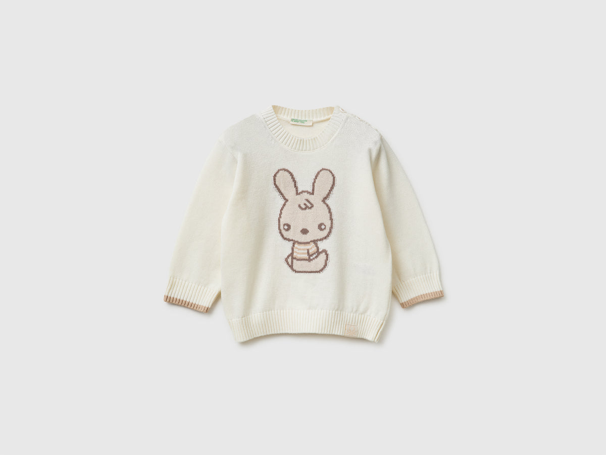 Sweater with bunny inlay - ucb_image_FS