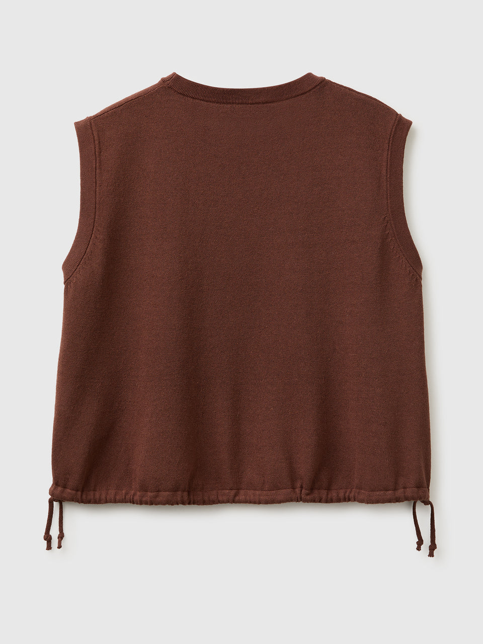 Sleeveless linen blend sweater - ucb_image_BS