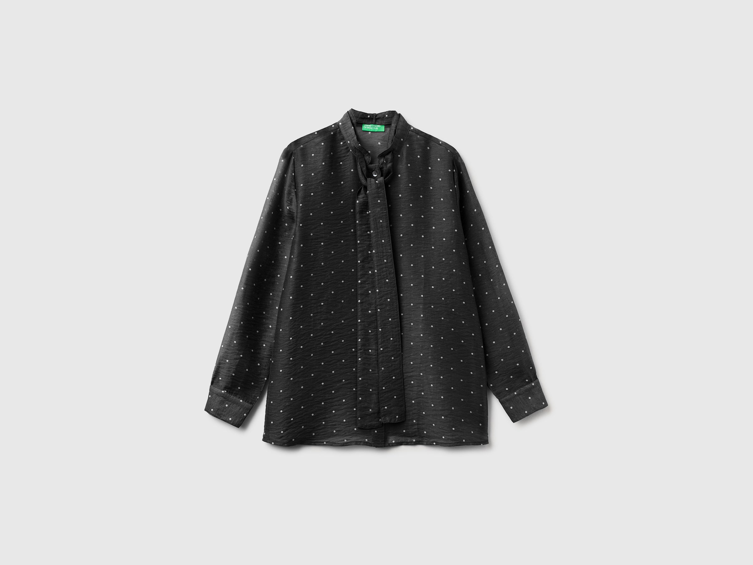 Camisa fluida com micro bolinhas - ucb_image_FS
