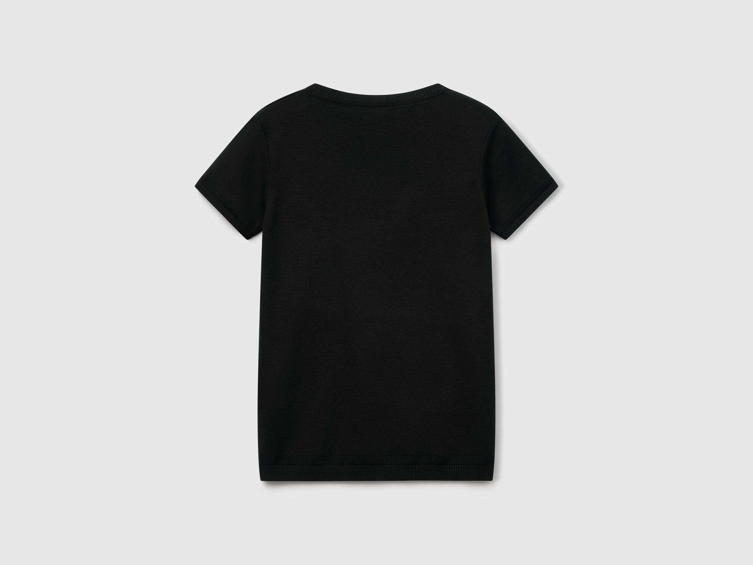 Camisola de manga curta em algodão puro - ucb_image_BS