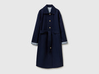 Long trench coat with striped lining - ucb_image_FS