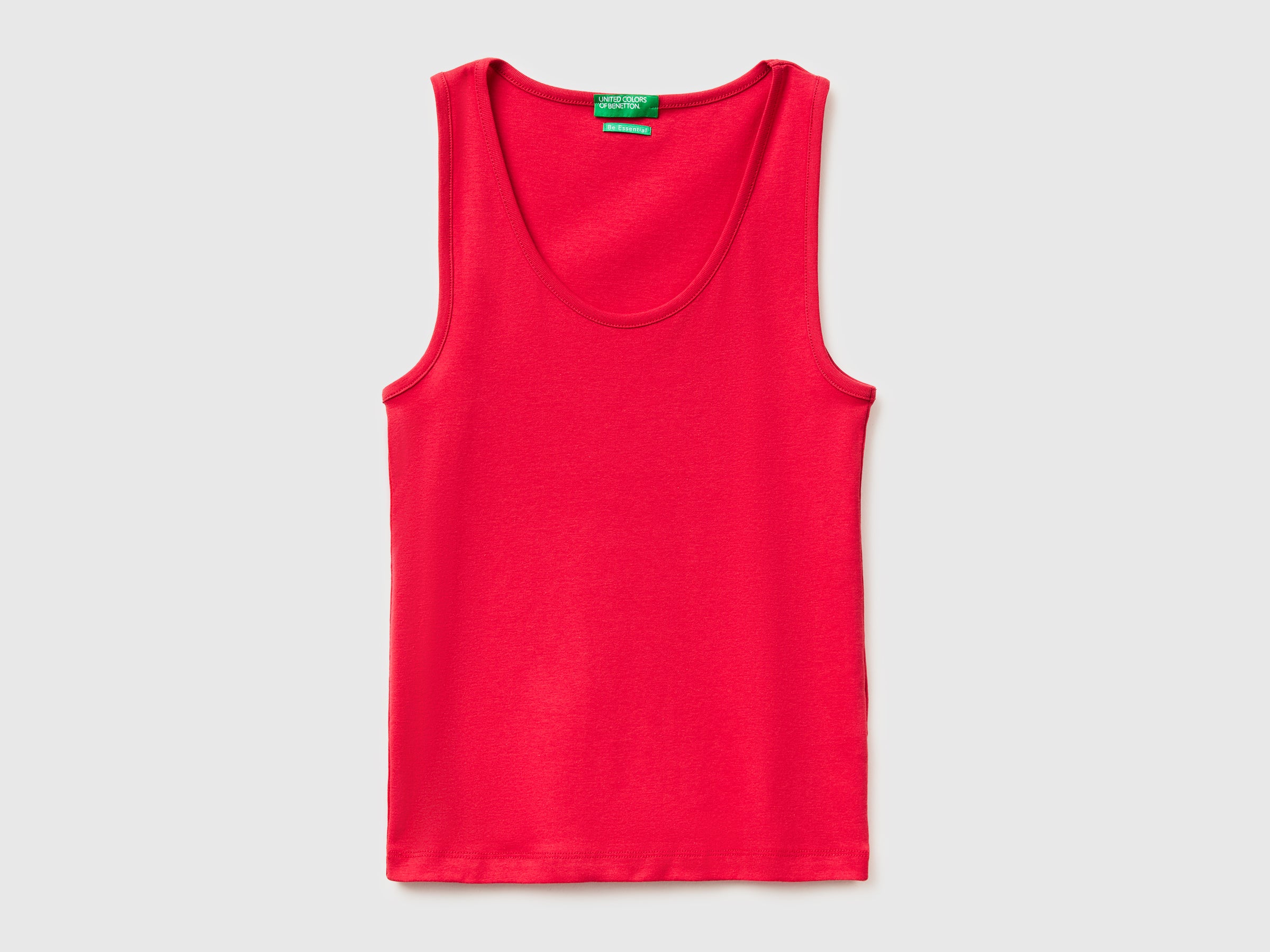 Slim fit ribbed tank top - ucb_image_FS