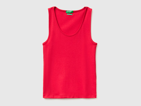 Slim fit ribbed tank top - ucb_image_FS