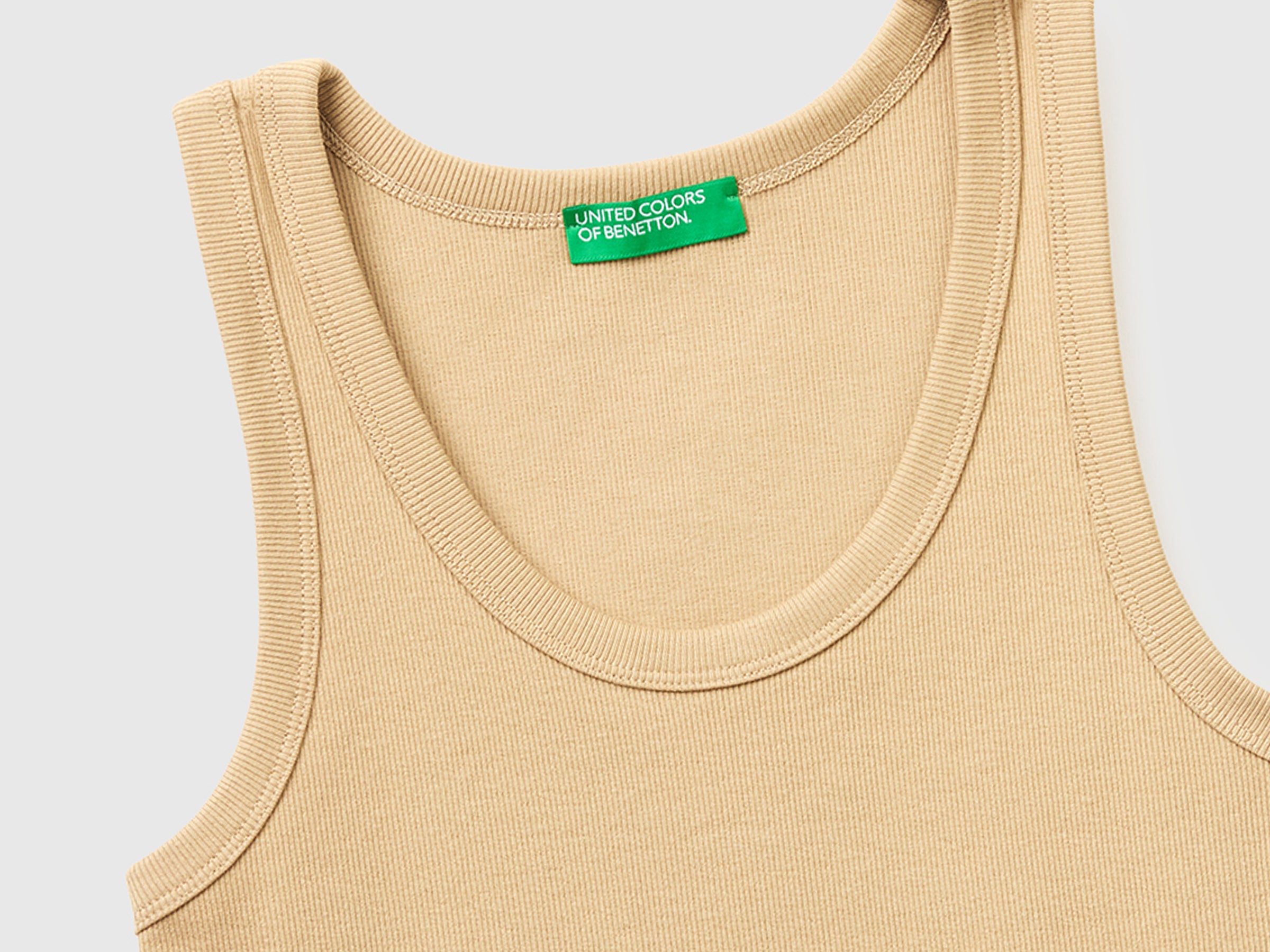 Wide-neck ribbed tank top - ucb_image_DS1