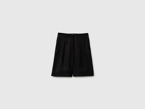 Bermudas com pregas 100% lyocell - ucb_image_FS