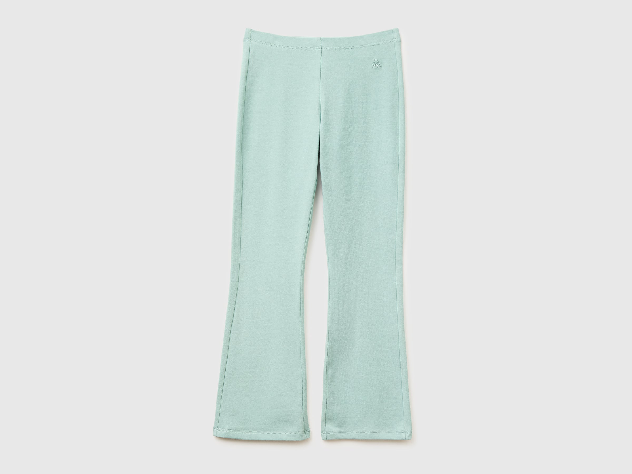 Leggings à boca-de-sino em algodão stretch - ucb_image_FS