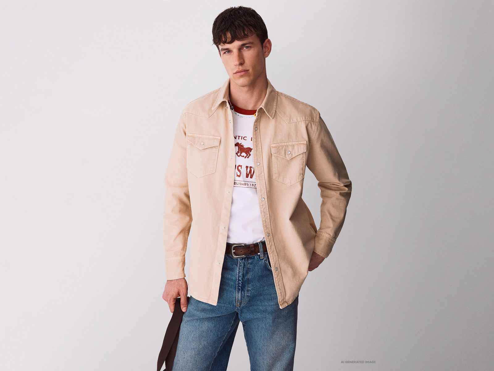 Camisa western em twill - ucb_image_F