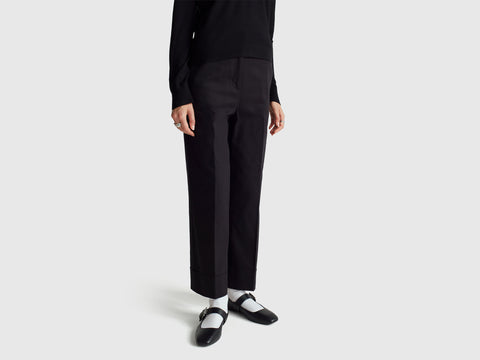 Calças straight com dobra - ucb_image_F