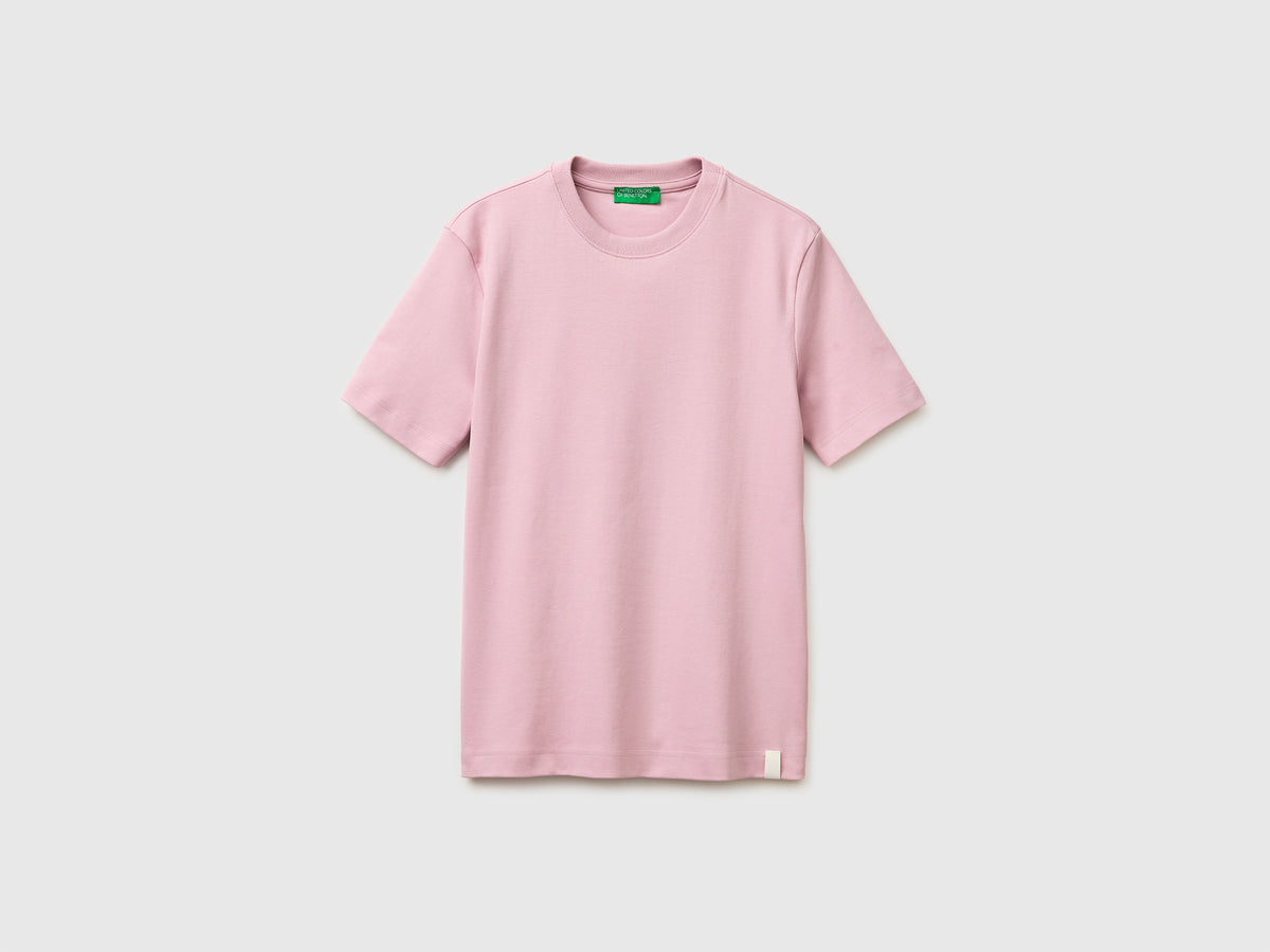 T-shirt de gola redonda regular fit - ucb_image_FS