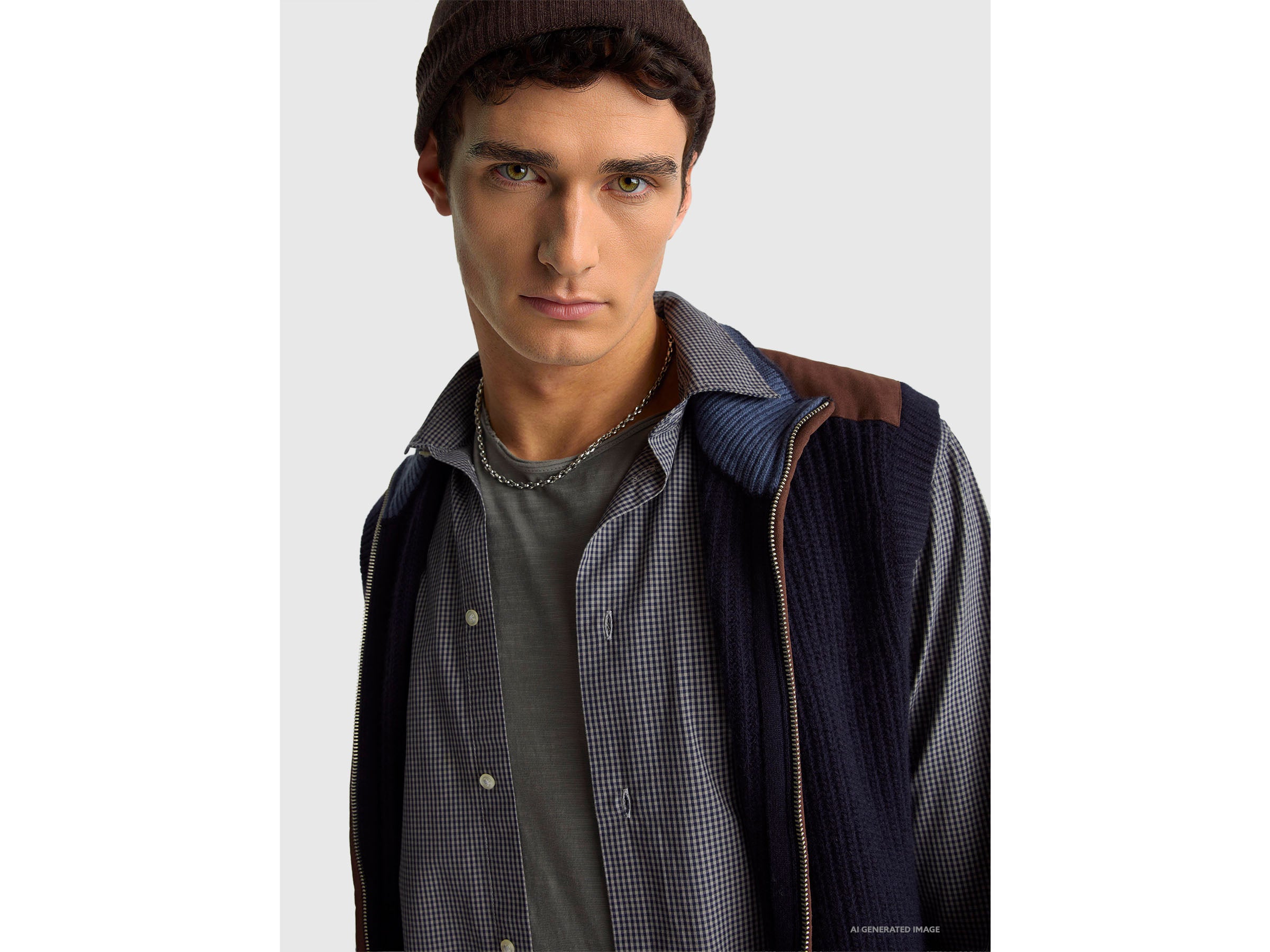 Camisa aos quadrados 100% algodão - ucb_image_FY
