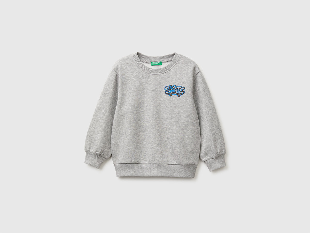 Sweat de gola redonda em algodão quente misto - ucb_image_FS