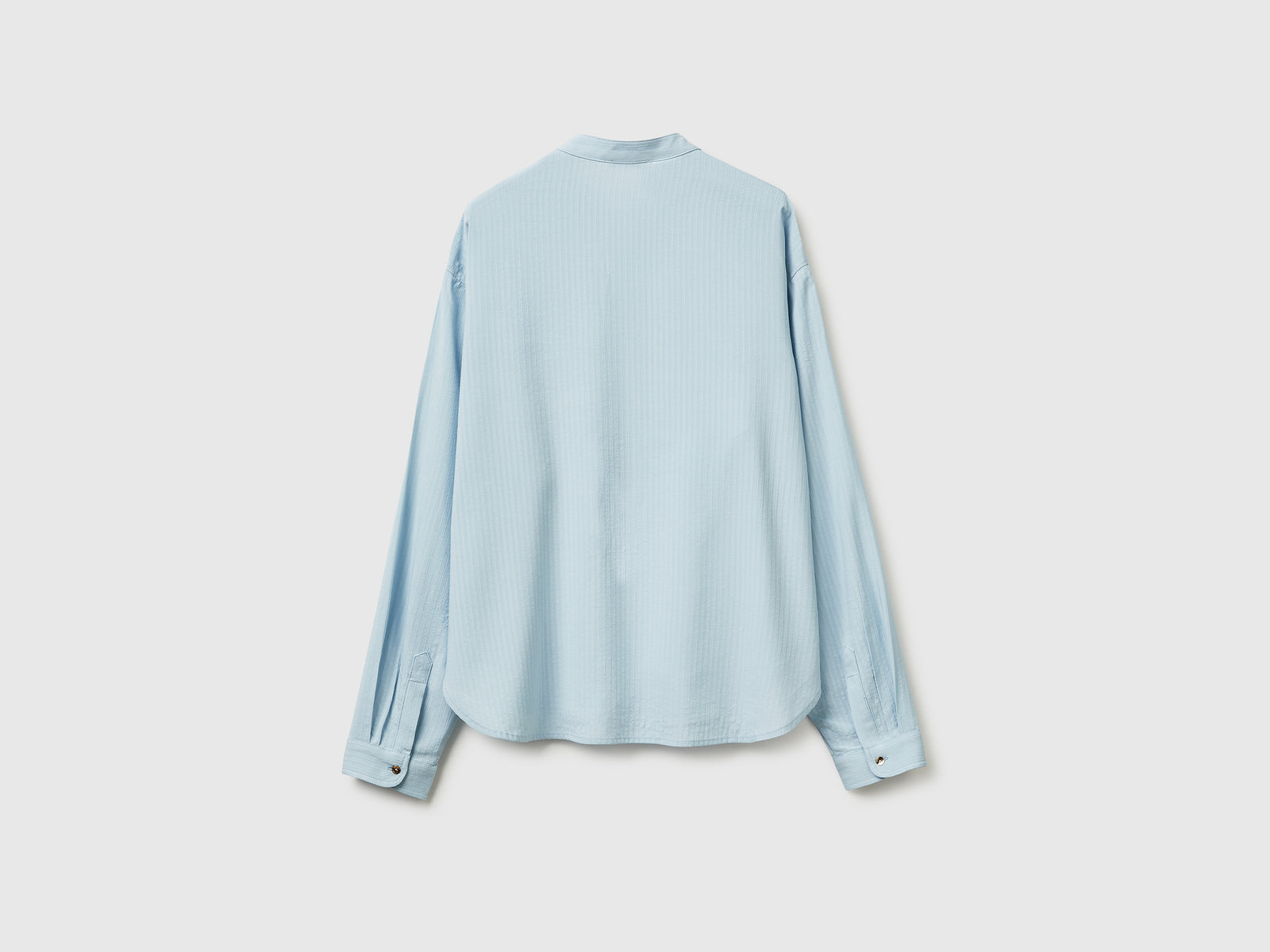 Striped blouse with mandarin collar - ucb_image_BS