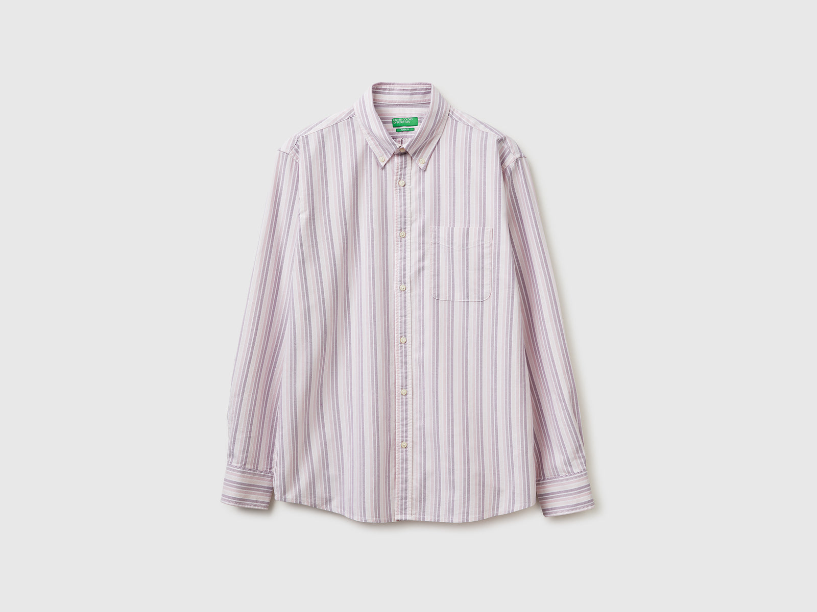 Red striped button-down shirt - ucb_image_FS