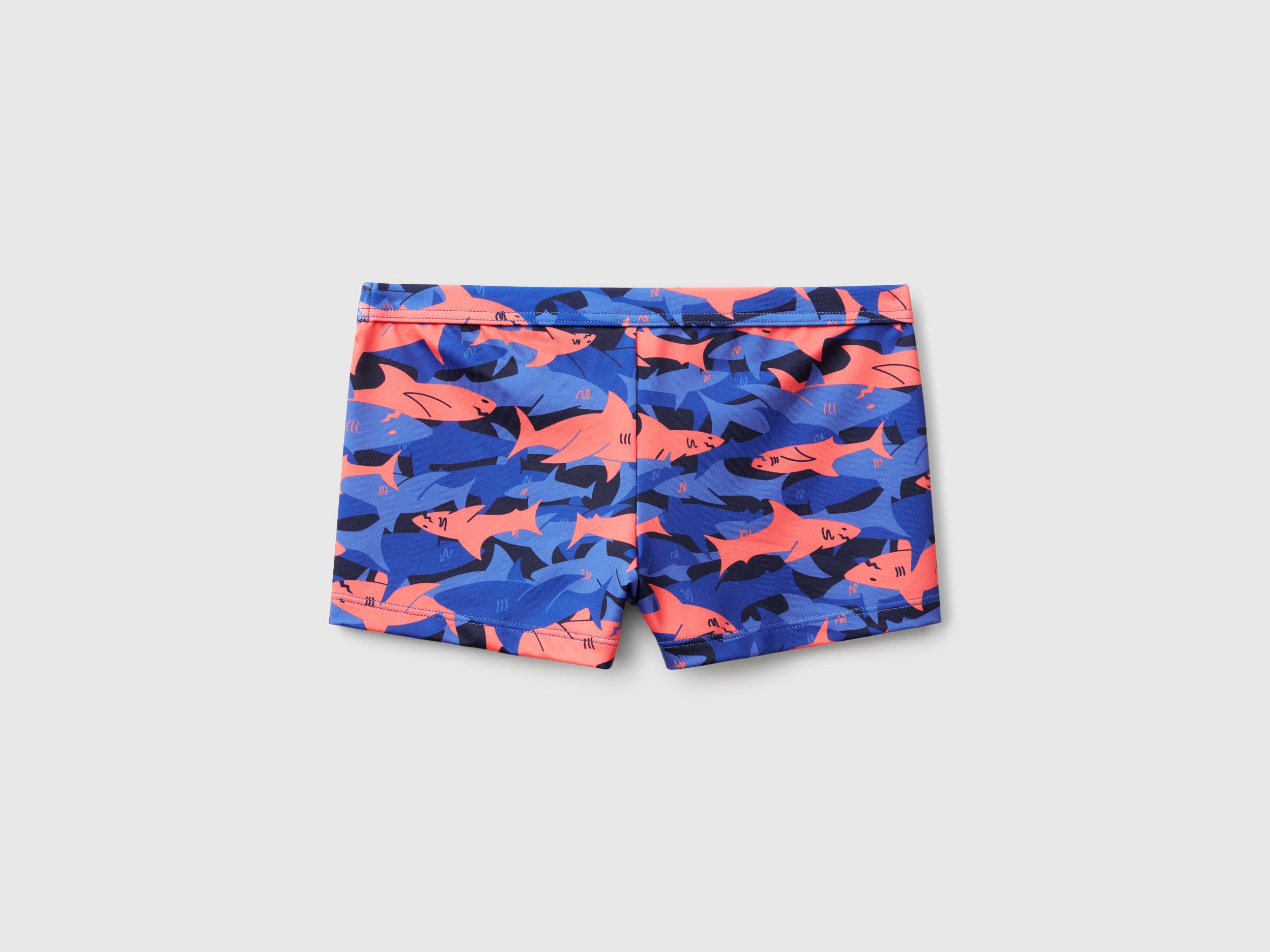 Boxers de banho com estampa de tubarões - ucb_image_BS