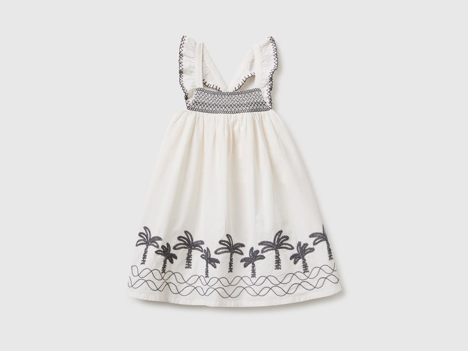 Vestido em crepe com bordados - ucb_image_FS