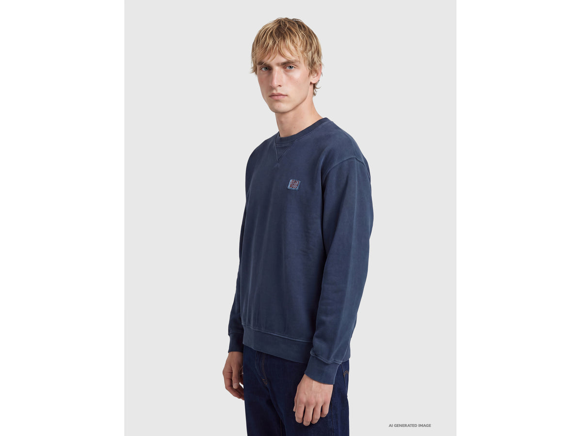 Sweat de gola redonda efeito vintage - ucb_image_F