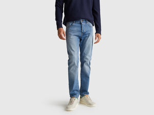 Παντελόνι slim fit με πέντε τσέπες
