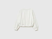 Oversized sweatshirt with jewel patch - ucb_image_BS