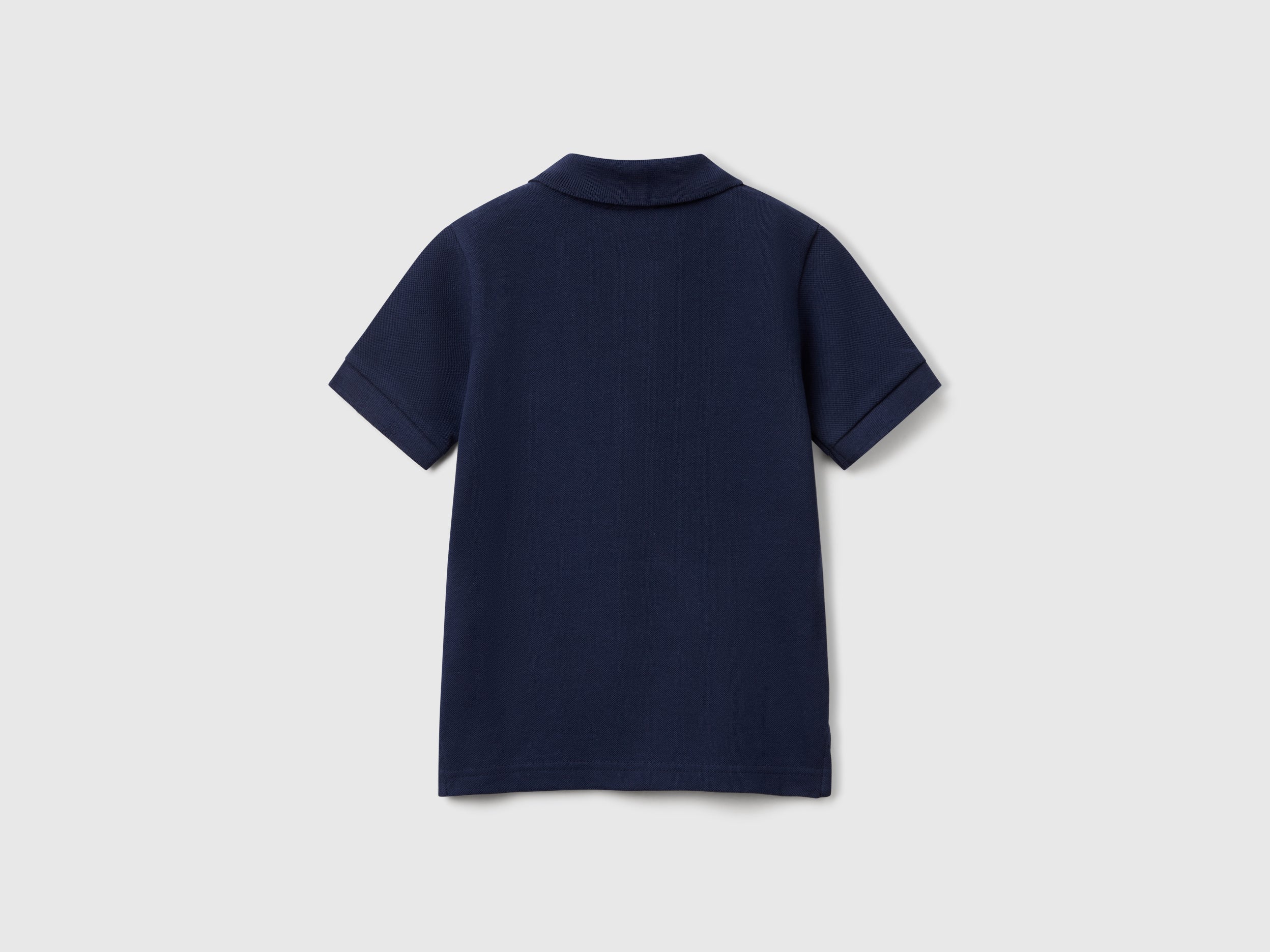 Short sleeve polo in pure cotton - ucb_image_BS