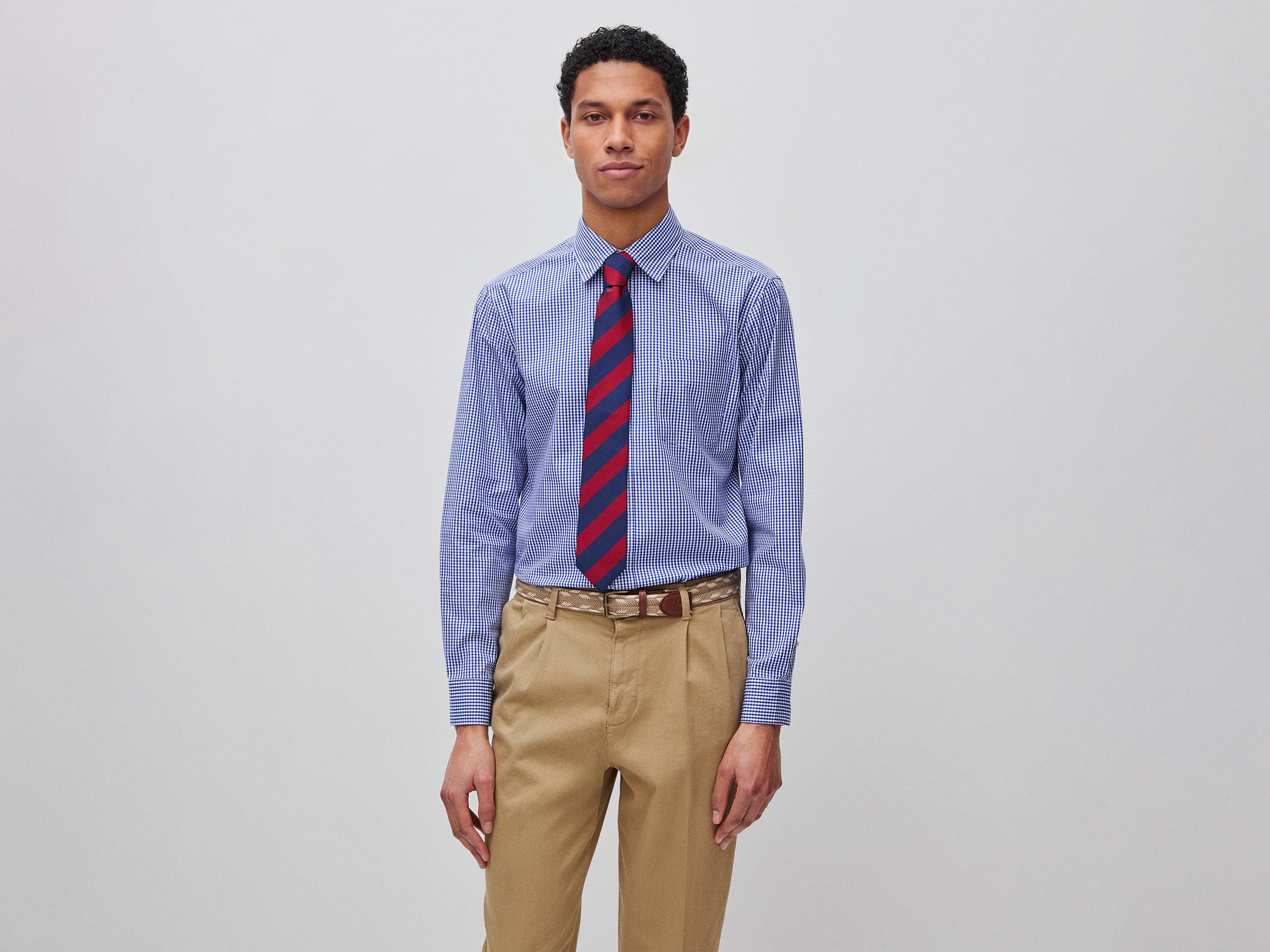 Camisa com bolso pequeno slim fit - ucb_image_F