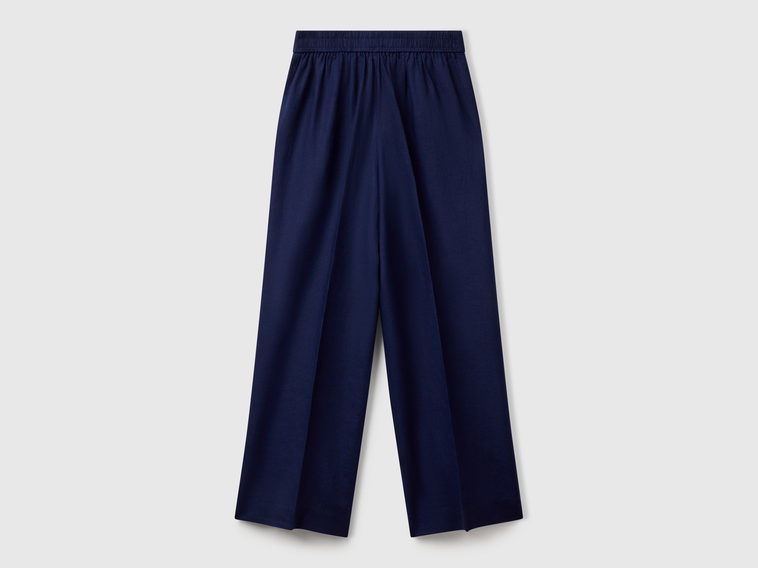 Palazzo trousers in 100% linen - ucb_image_BS