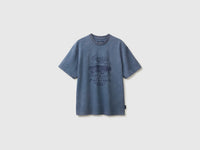 T-shirt lavagem vintage com estampa - ucb_image_FS