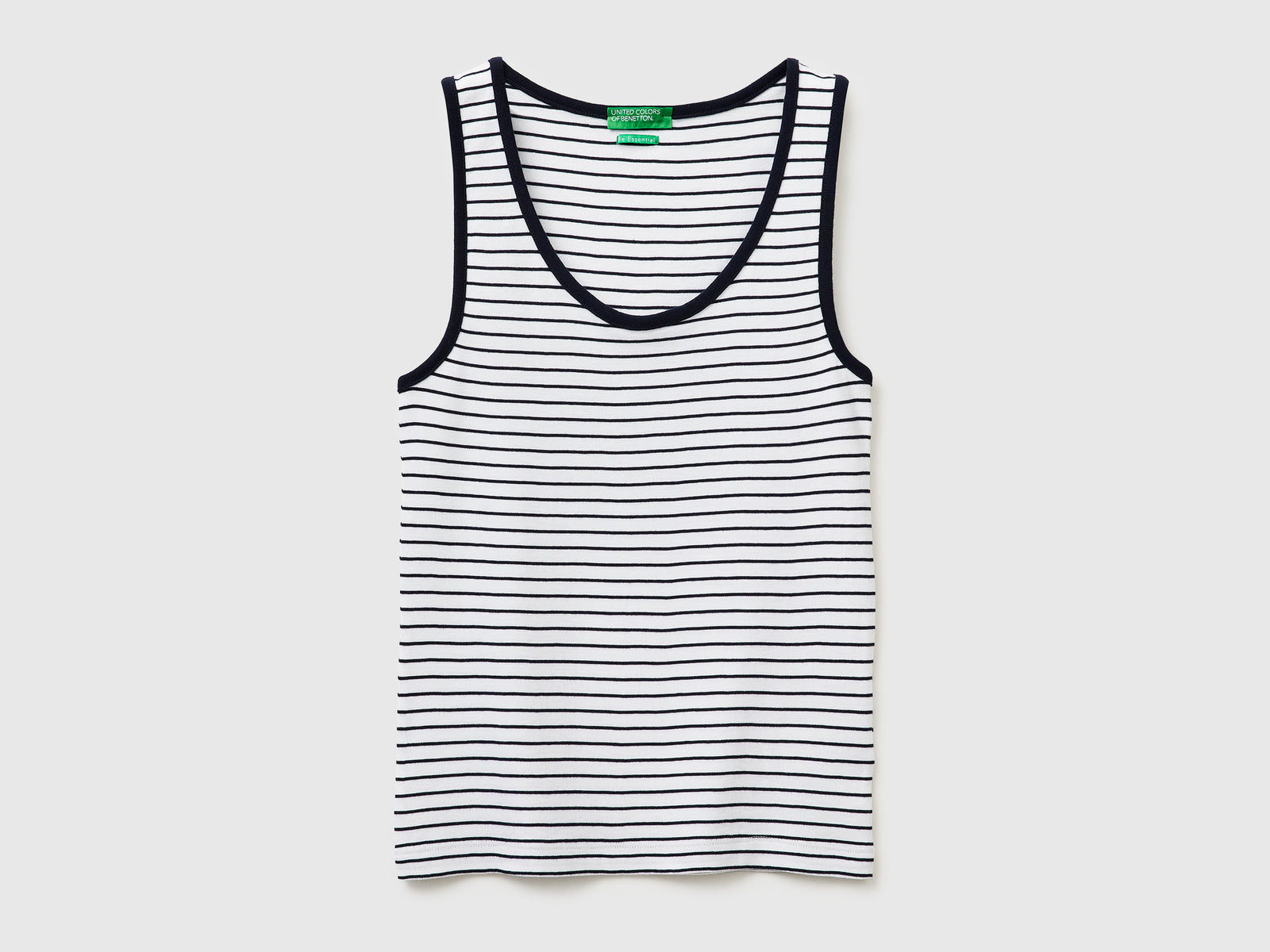 Striped tank top in pure cotton - ucb_image_FS