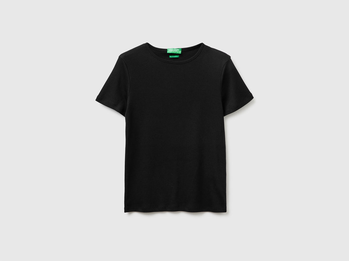 T-shirt de gola redonda slim fit - ucb_image_FS
