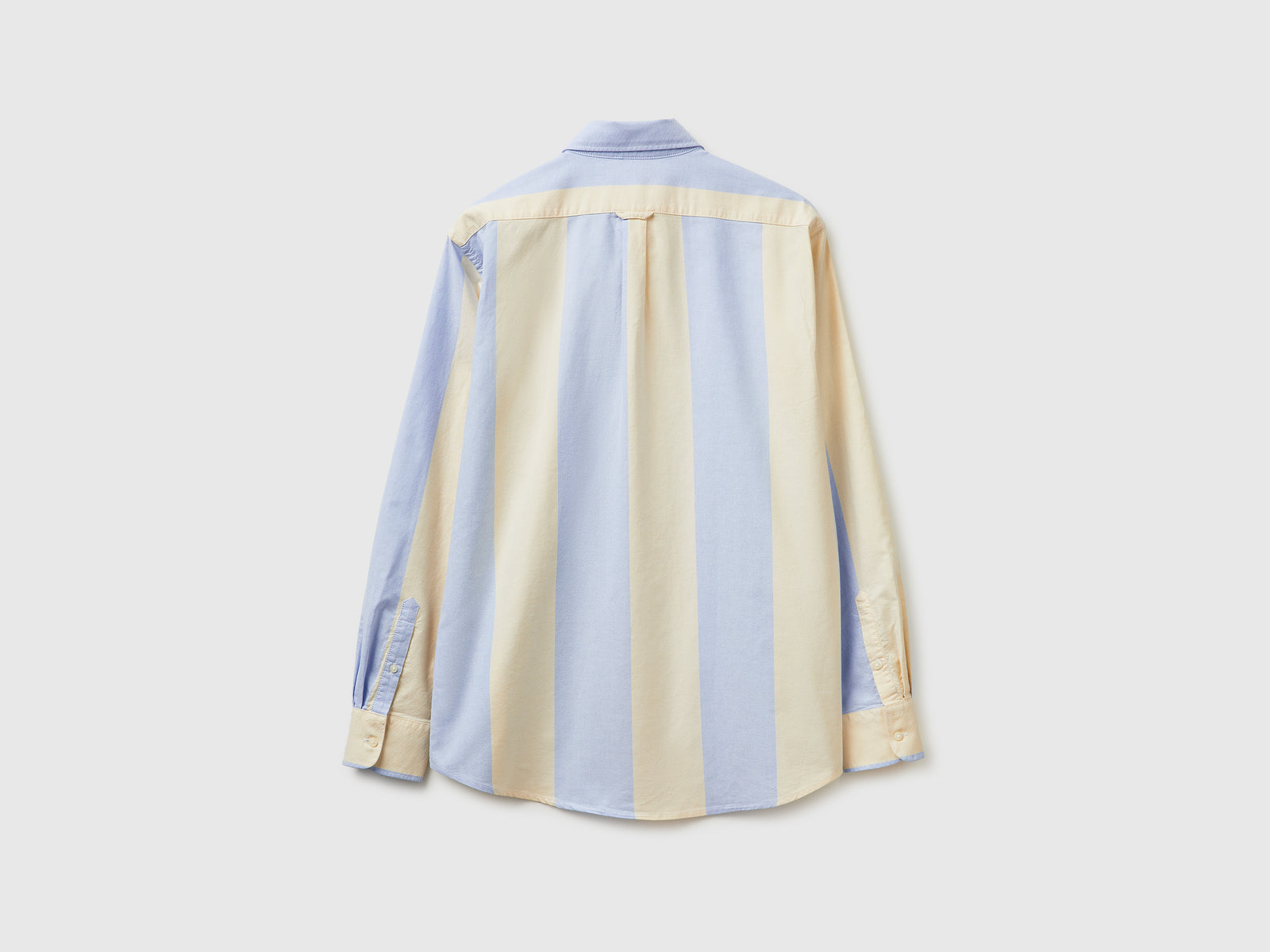 Camisa às riscas amarelo e azul-claro - ucb_image_BS
