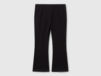 Leggings à boca-de-sino em algodão stretch - ucb_image_FS
