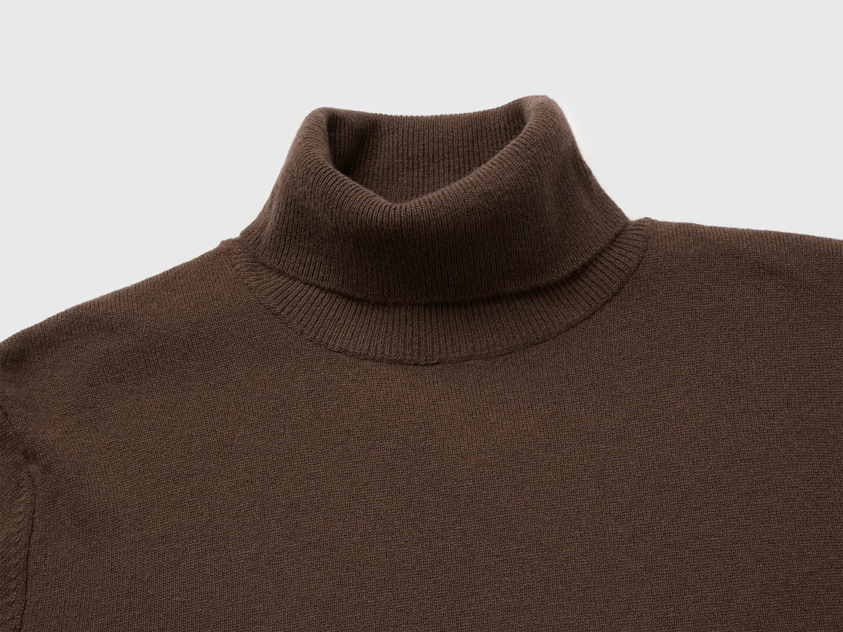 Camisola de gola alta 100% lã Merino - ucb_image_DS1