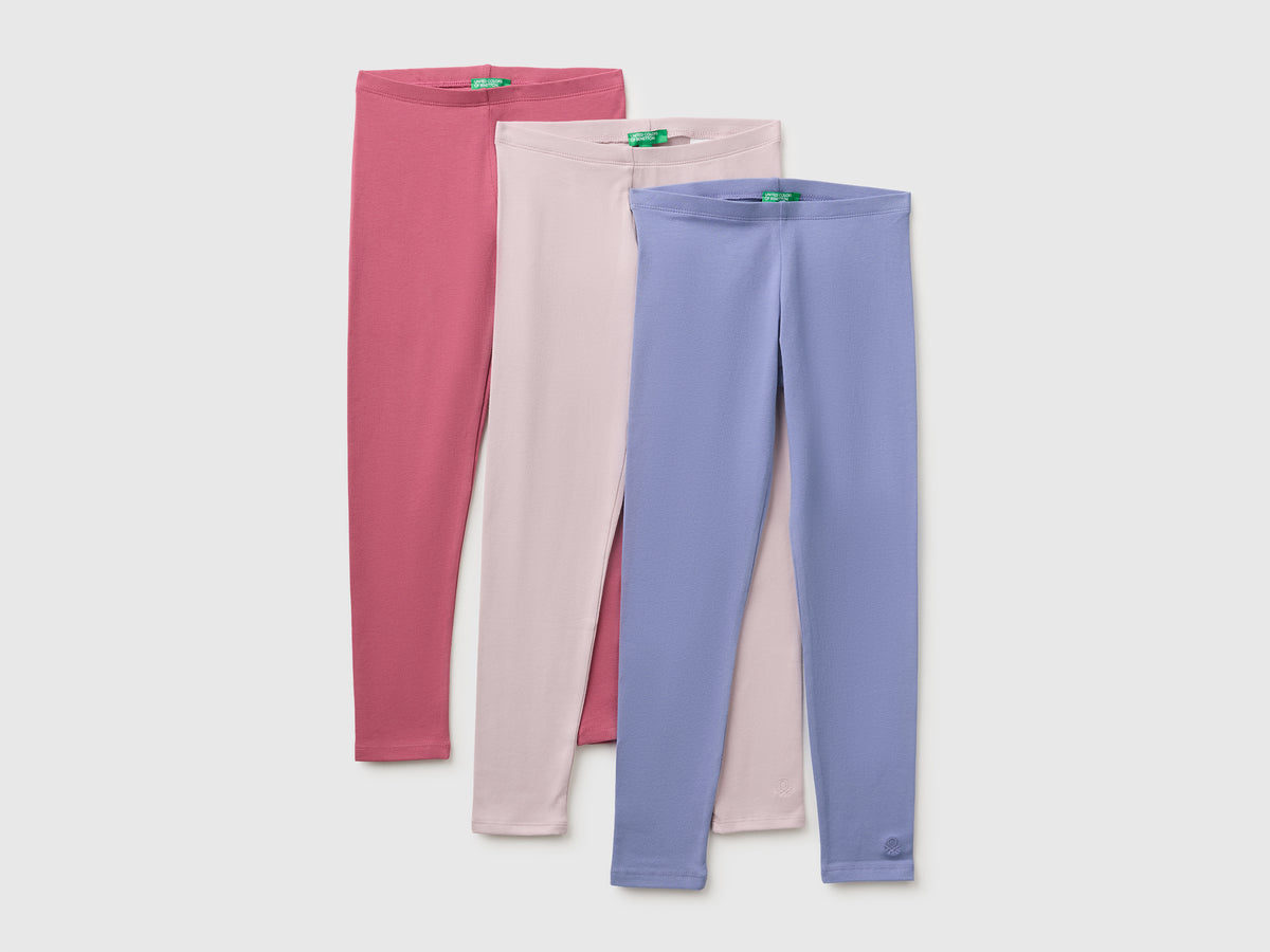 Três leggings em algodão stretch - ucb_image_FS