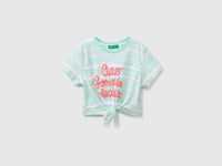 Striped T-shirt with puffy print - ucb_image_FS