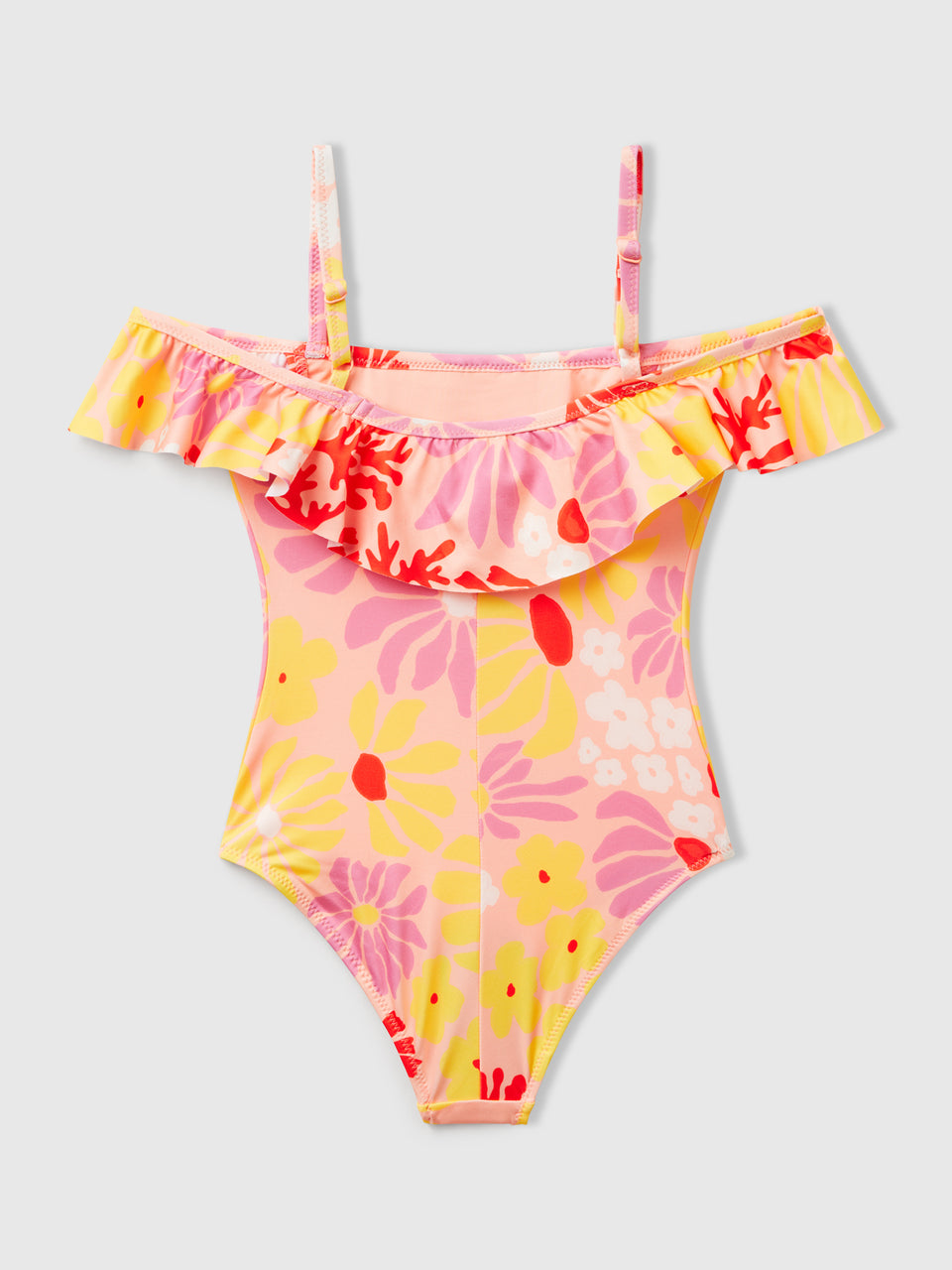 Fato de banho de peça única com estampado de flores - ucb_image_BS