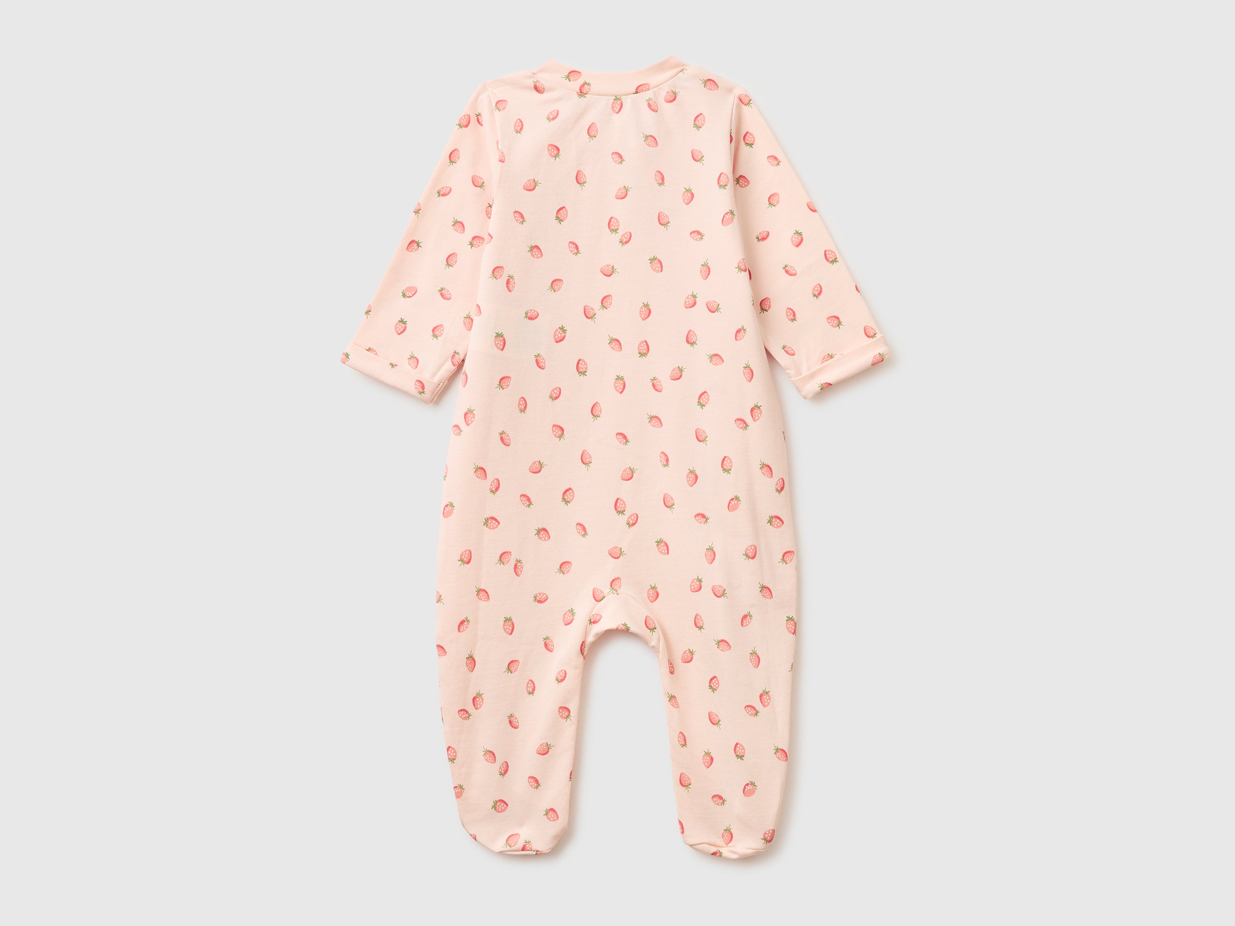 Patterned onesie in stretch organic cotton - ucb_image_BS